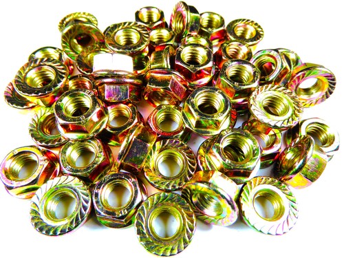 Dado flangiato din 6923 - flangiato,