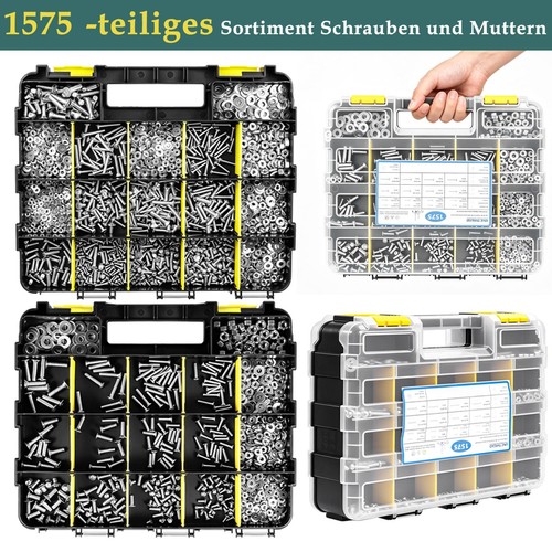 Assortimento 1575 dadi e - 1575, pz